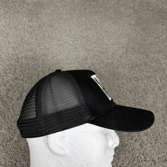 Goorin Bros Gorilla Hat Cap Snap Back Black Trucker Mesh Patch Mens One Size - Picture 5 of 12